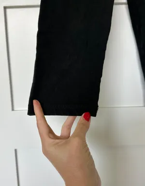 PINK Victoria’s Secret Foldover Top Yoga Pants thumbnail 2