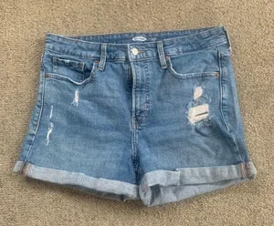 Old Navy OG High Rise Jean Shorts thumbnail 1