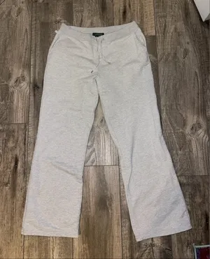 Lauren by Ralph Lauren Grey Joggers Size Medium thumbnail 1