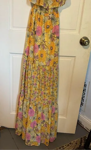 Vici You Glow Girl Floral Off The Shoulder Maxi Dress thumbnail 7