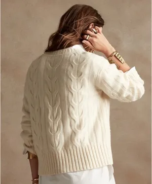 Banana Republic White Knit Sweater thumbnail 1