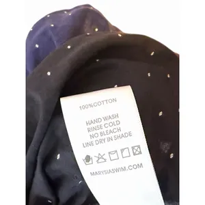 Marysia Resort Dress Black Navy White Off The Shoulder Polka Dot Scalloped Small thumbnail 8