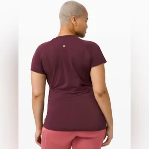 Lululemon NWT Swiftly Tech Short Sleeve 2.0 Hip Length Red Size 6 thumbnail 2
