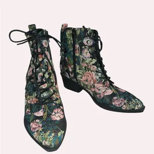 Indigo rd. Floral Ankle Boots thumbnail 4