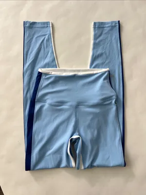 SPLITS59 Sam High Waist Rigor 7/8 Leggings in Skylight/Cobalt XS $138 thumbnail 5