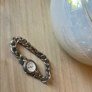Precision by Gruen Swiss Made Vintage Silver Chain Link Watch thumbnail 9