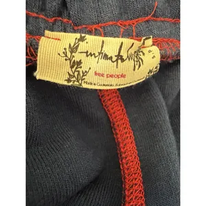Free People Intimately Gimme More Terry Shorts Blue Red Retro 60s thumbnail 4