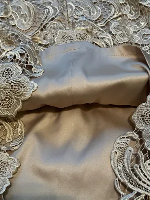 Adrianna Papell Evening Lace Strapless Cocktail Dress Satin Bow Party Event 6 thumbnail 4