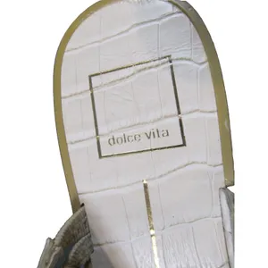 Dolce Vita Stella Studded Sandals Ivory Women’s Size 7.5 Slip‑On Square Toe thumbnail 4