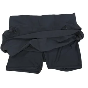 Athleta Trekkie Skort Black Hiking Athletic Skirt Built-in Shorts Size 4 thumbnail 4