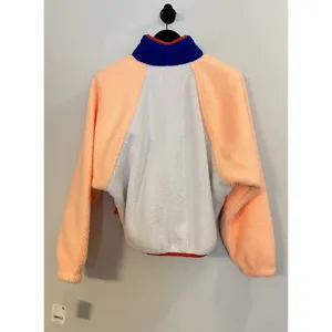 FREE PEOPLE Hit The Slopes Colorblock Pullover Sport Canvas Combo Size X-Small thumbnail 9