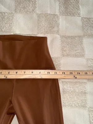 NWOT Lululemon Align High-Rise Mini Flare Pant‎ 32" Roasted Brown size 0 thumbnail 3