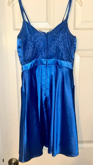 City Studios Blue Dress thumbnail 3