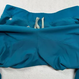 FIGS Zamora Jogger Scrub Pants Women’s XL Teal Blue Green Technical Collection thumbnail 6
