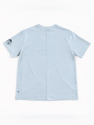 lululemon x Chicago Blackhawks All Yours Cotton T-Shirt | Ice Blue thumbnail 2