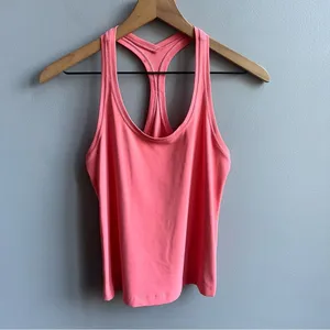 Lululemon Cool Racerback Short Tank Nulu Spiced Chai Mauve Size 6-8 thumbnail 3