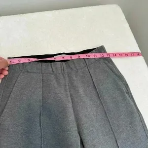 Everlane The Dream Pant XS Heather Grey Charcoal Tapered Tailored Stretch thumbnail 13
