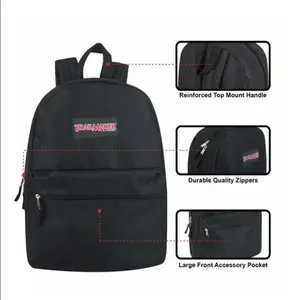✨ HP✨17" Trailmaker Backpack Bookbag✨ Black thumbnail 3