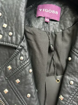 Vigoss faux leather jacket. XS thumbnail 7