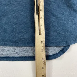 The North Face Hoodie Womens Medium Blue Oversized‎ Pullover Cotton Long Sleeve thumbnail 8