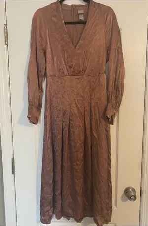 H&M Mauve Dress thumbnail 1