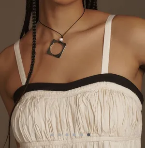 Maeve Cream Strapless Midi Dress With Low Back thumbnail 6
