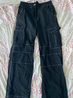 Black Pants Outlined With White thumbnail 3