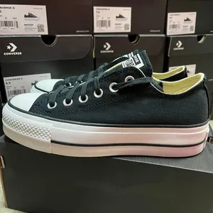 Converse Women's Black Trainers thumbnail 4