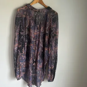 Free people My Best Top Sheer Paisley Tunic Medium thumbnail 3