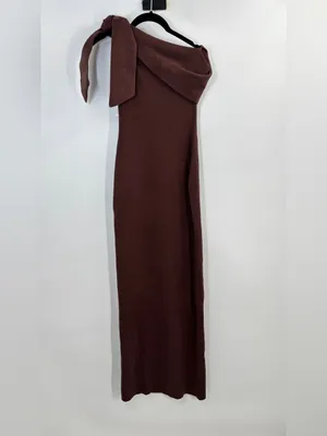 SNDYS x REVOLVE Jaymes Maxi Dress in Chocolate thumbnail 7