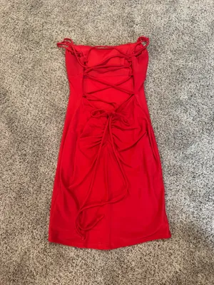 Windsor Mini Dress Red  thumbnail 4