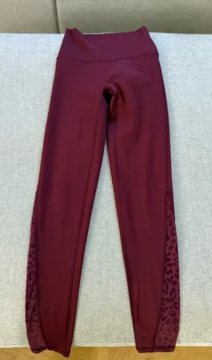 Offline by Aerie Maroon Active Leggings thumbnail 1
