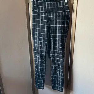 Rainbow Sandals FINAL MARKDOWN Black and White Checkered slacks xl thumbnail 9