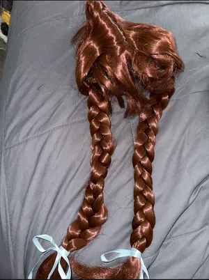 Braided Wig Brown Size undefined thumbnail 1