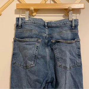 Reformation Liza High Rise Straight Jean in Lanai size 26 thumbnail 9