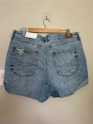 American eagle women’mom short stretchy super high waist size 18 curvy thumbnail 2