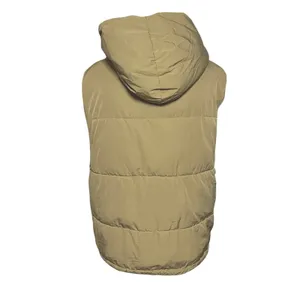 FREE PEOPLE Dreamers Moss Zip and Snap Front Hooded Puffer Vest thumbnail 6