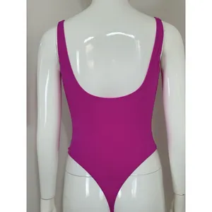 SKIMS Women’s Fits Everybody Square Neck Bodysuit Pink Thong Sleeveless Size S thumbnail 8