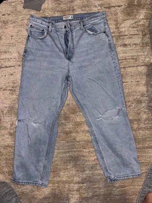 Abercrombie Jeans Ultra High-Rise Curve Love Ankle Straight Women’s thumbnail 1