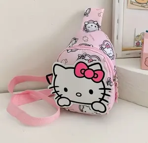 Hello Kitty Sanrio Lightweight Waterproof Nylon Crossbody Bag thumbnail 1