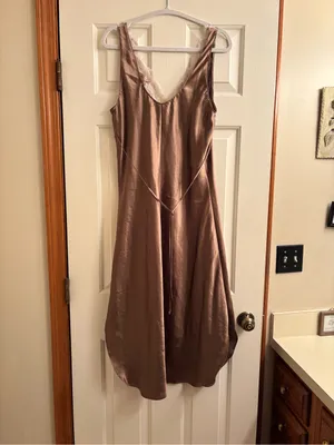 Cinema Lace Midi Slip Dress thumbnail 3