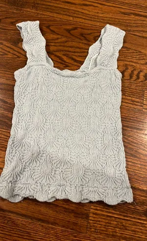Free People Top Tank Blue thumbnail 3