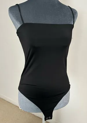 Express Black Body Contour Bodysuit thumbnail 1