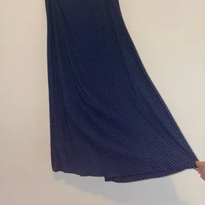 Samantha Lee Blue & White Polka Dot Maxi Skirt thumbnail 3