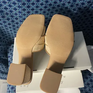 A New Day 3pairs of Women's Tan Heeled Sandals NWT thumbnail 6