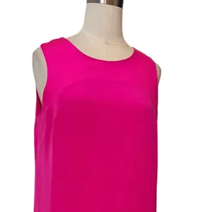 Amanda Uprichard Silk Shift Pink Dress thumbnail 6