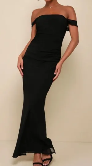 Lulus formal dress black thumbnail 1
