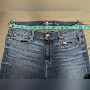 7 For All Mankind Dojo Jeans W32 Medium Wash thumbnail 9