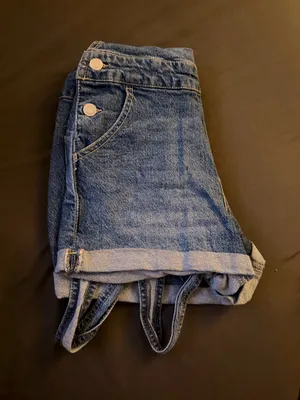 Blue denim overalls thumbnail 2