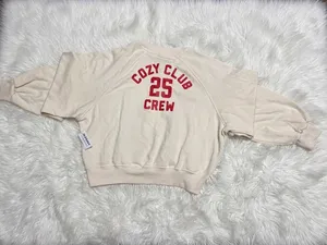 Old Navy- SoComfy Oversized Button-Front graphic sweatshirt thumbnail 2